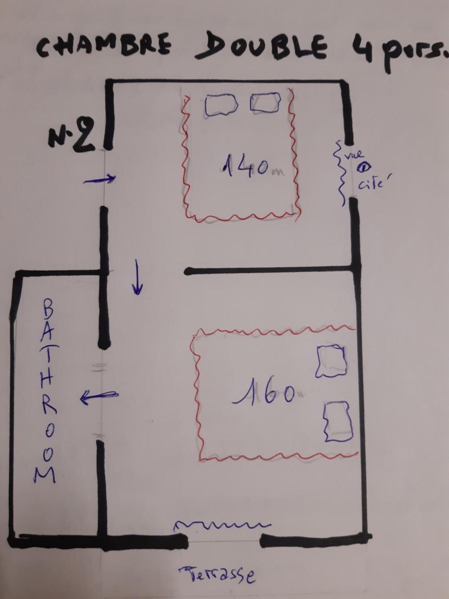 Face Cite - Chambres D'Hotes - Parking & Garage Gratuit - Wi-Fi Gratuit Каркассон Экстерьер фото